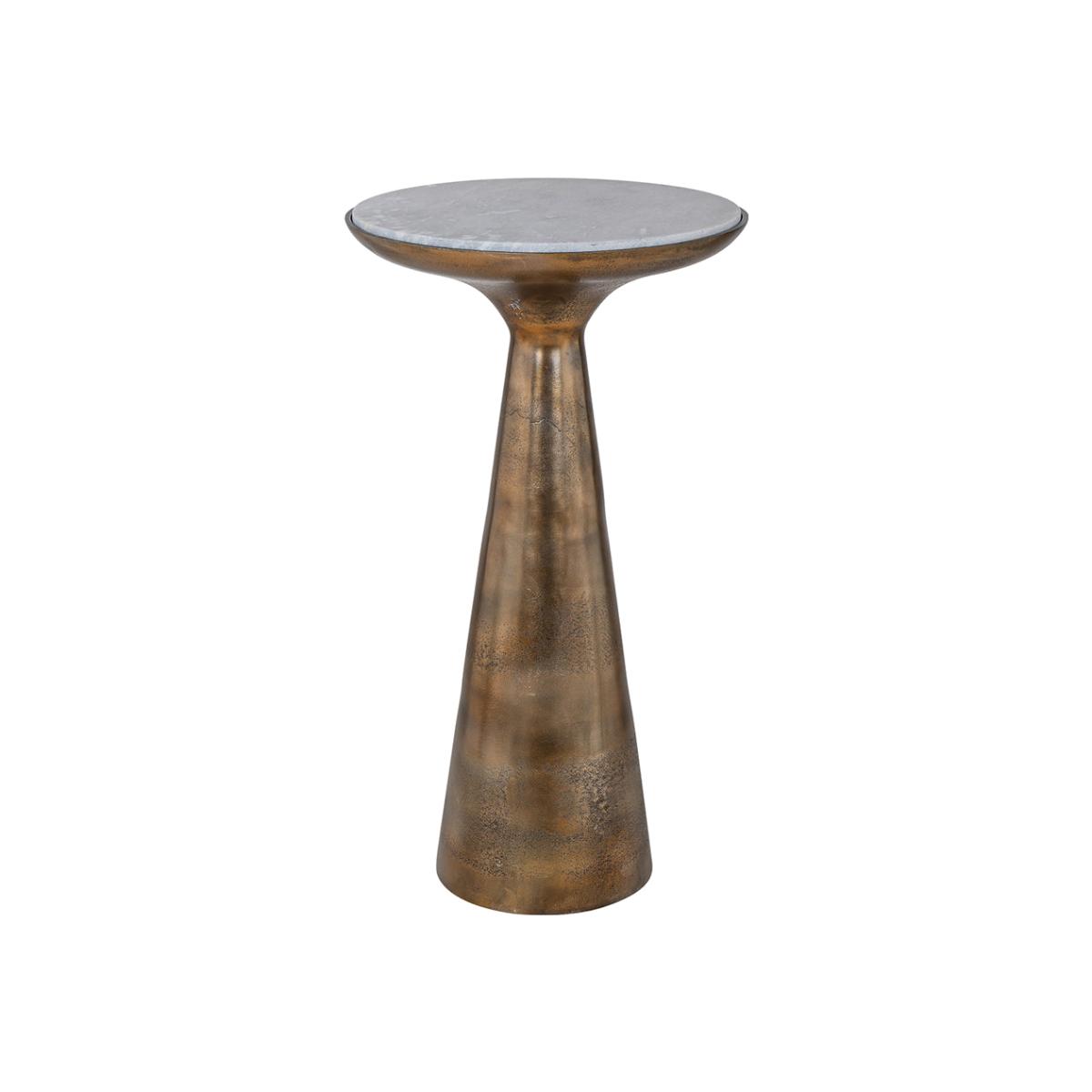 Richmond Ethan End Table in Brushed Gold / Large – image 1