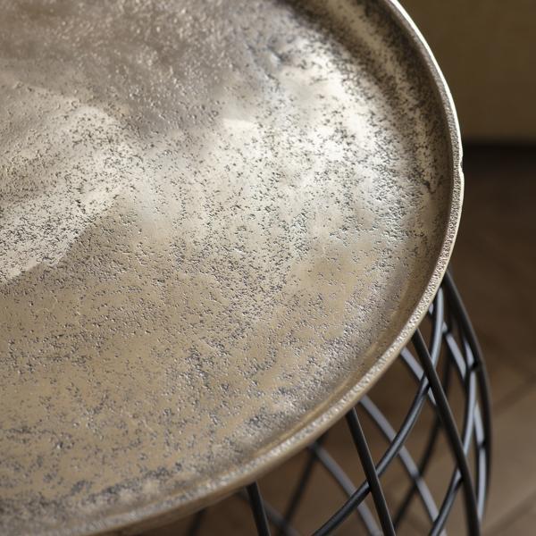 Gallery Direct Rowen Side Table Antique / Gold – image 3