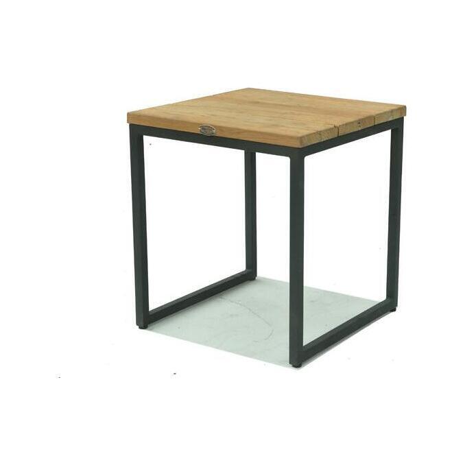 Skyline Outdoor Side Table Nautic Brown Square Outdoor Side Table