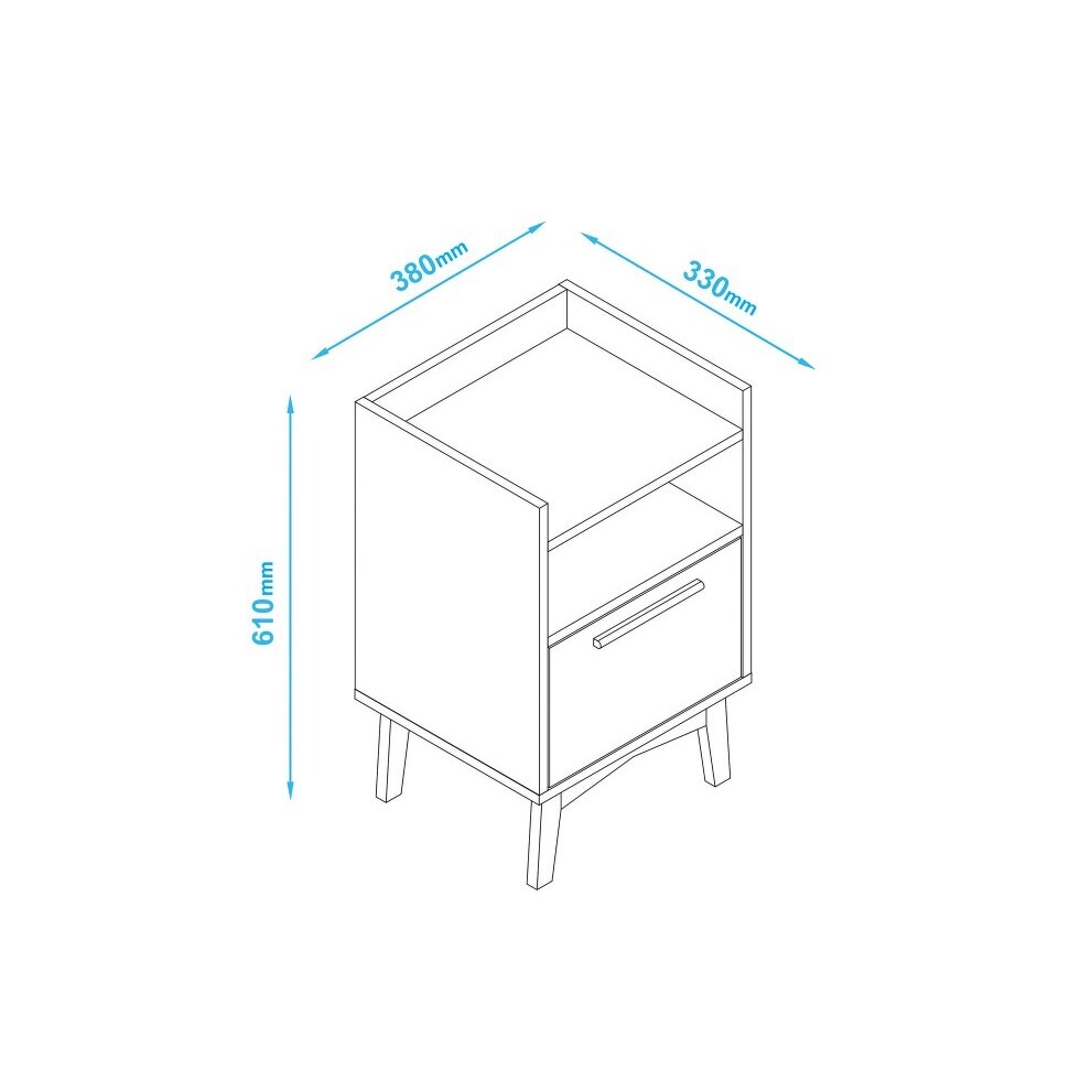Nova White Side Table – image 4