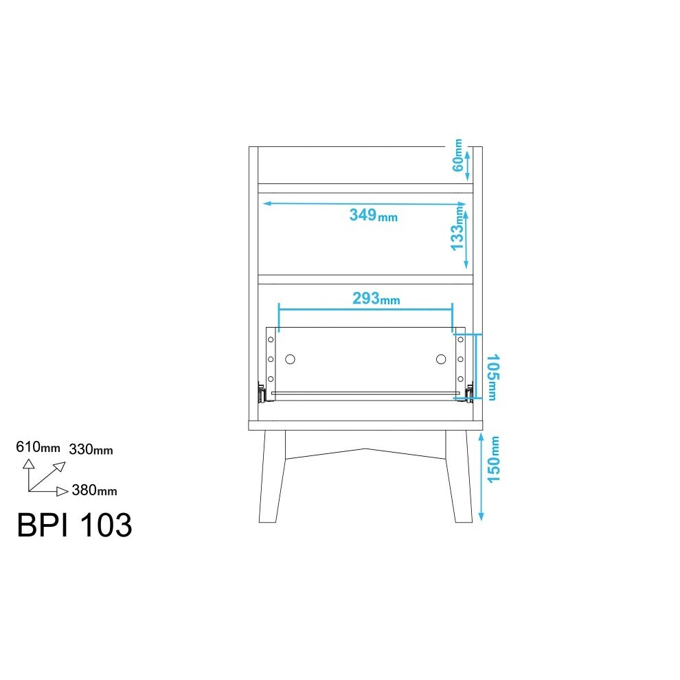Nova White Side Table – image 5