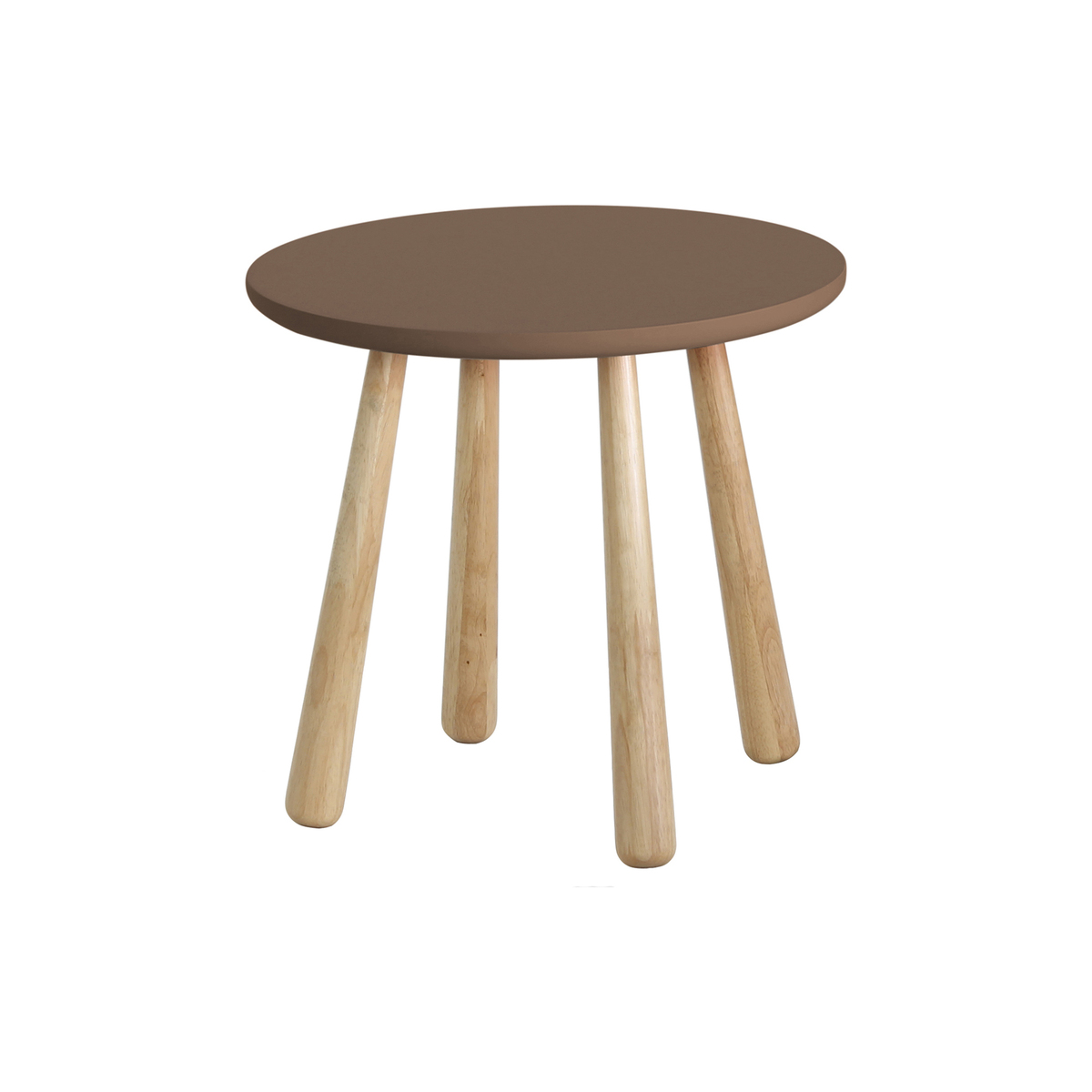 Catana - Round Side Table - Brown
