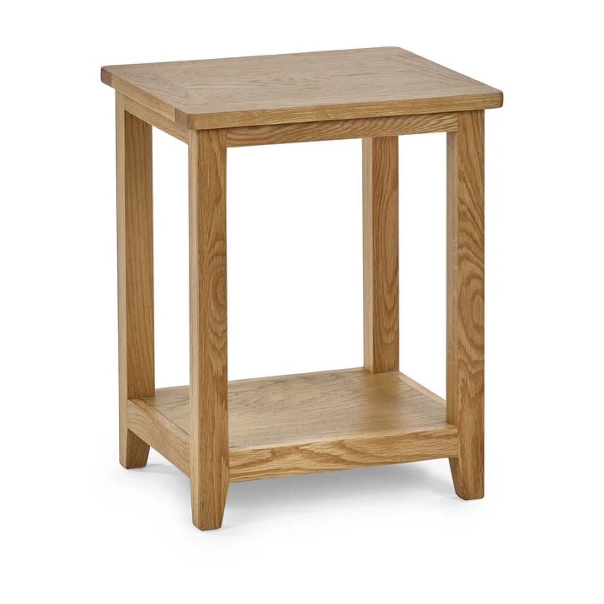 Julian Bowen Mallory Lamp Table In LightWood – image 5