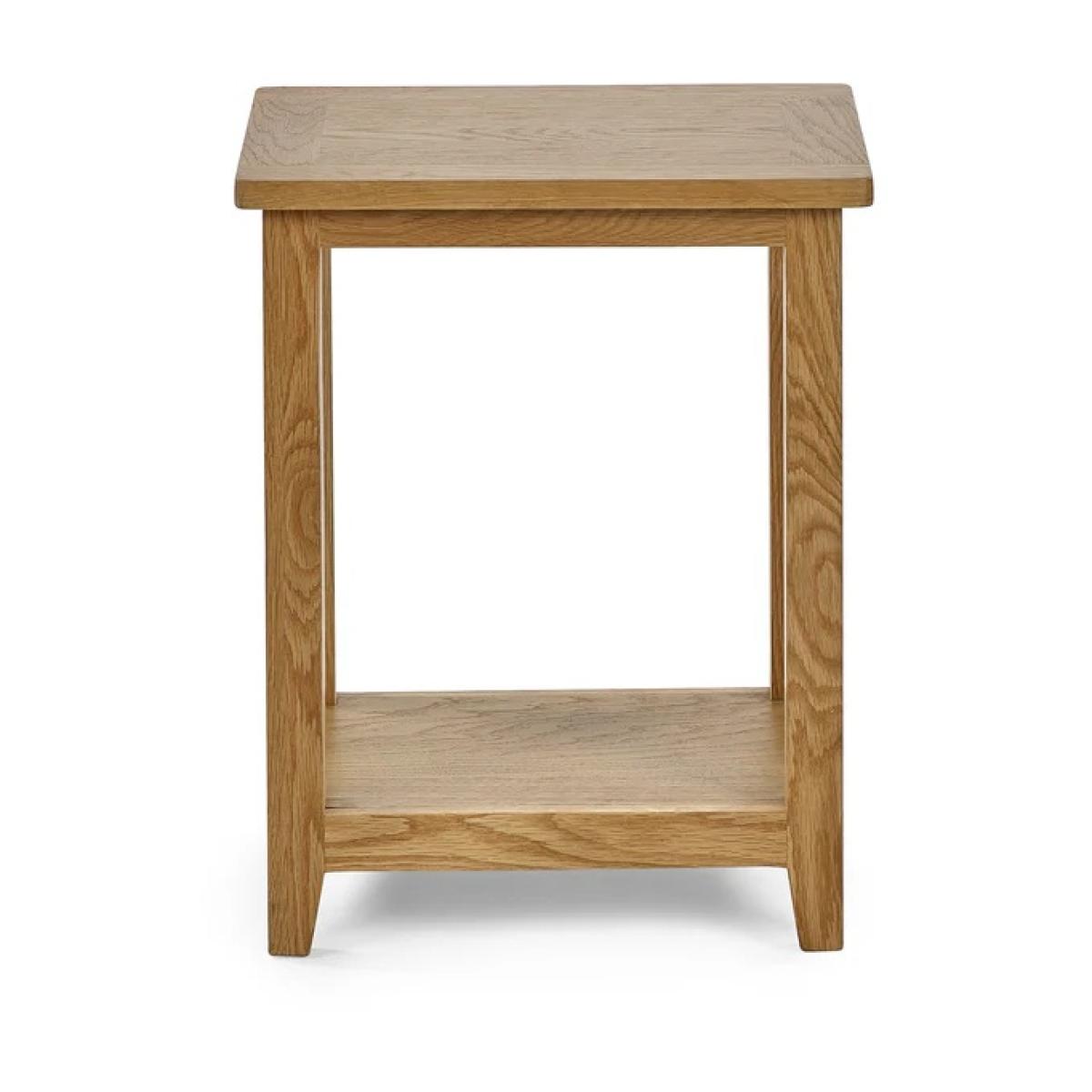 Julian Bowen Mallory Lamp Table In LightWood – image 6