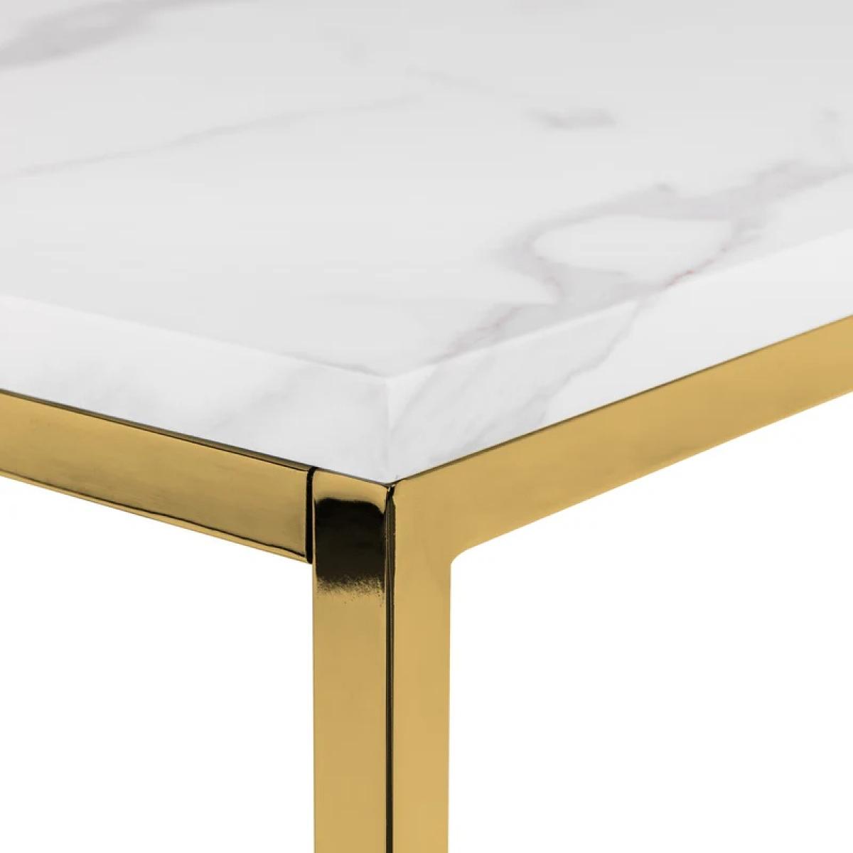 Julian Bowen Scala Lamp Table - Gold – image 4