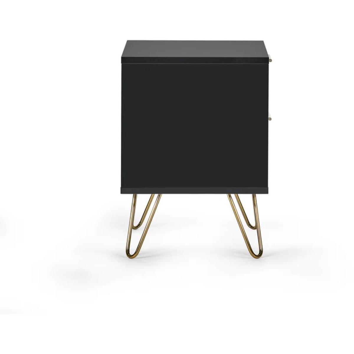 Julian Bowen Murano Lamp Table - Matt Black In MattBlack – image 5