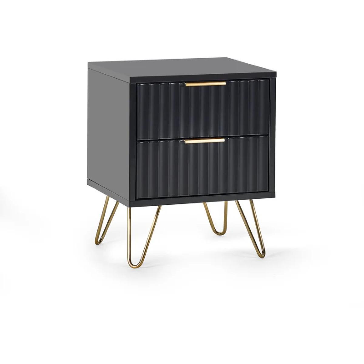 Julian Bowen Murano Lamp Table - Matt Black In MattBlack – image 8