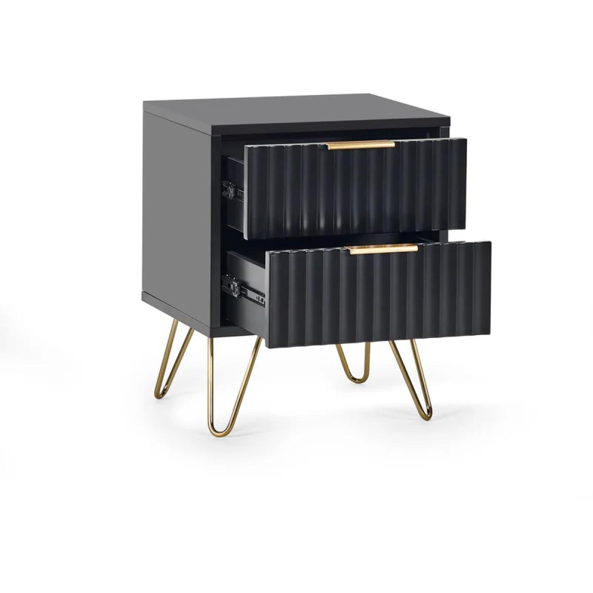 Julian Bowen Murano Lamp Table - Matt Black In MattBlack – image 10