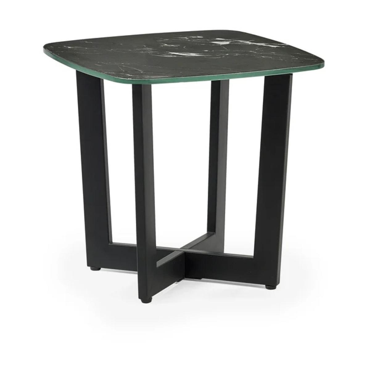 Julian Bowen Olympus Lamp Table - Black Marble In BlackMarble – image 5