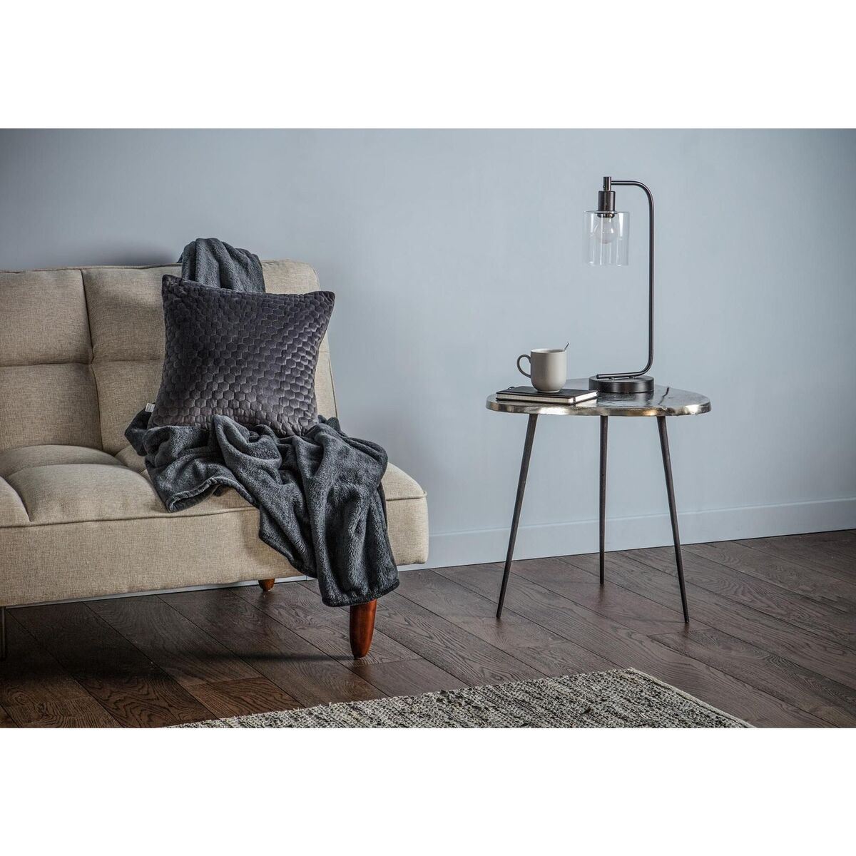 Liv Metallic Side Table, Large – image 3