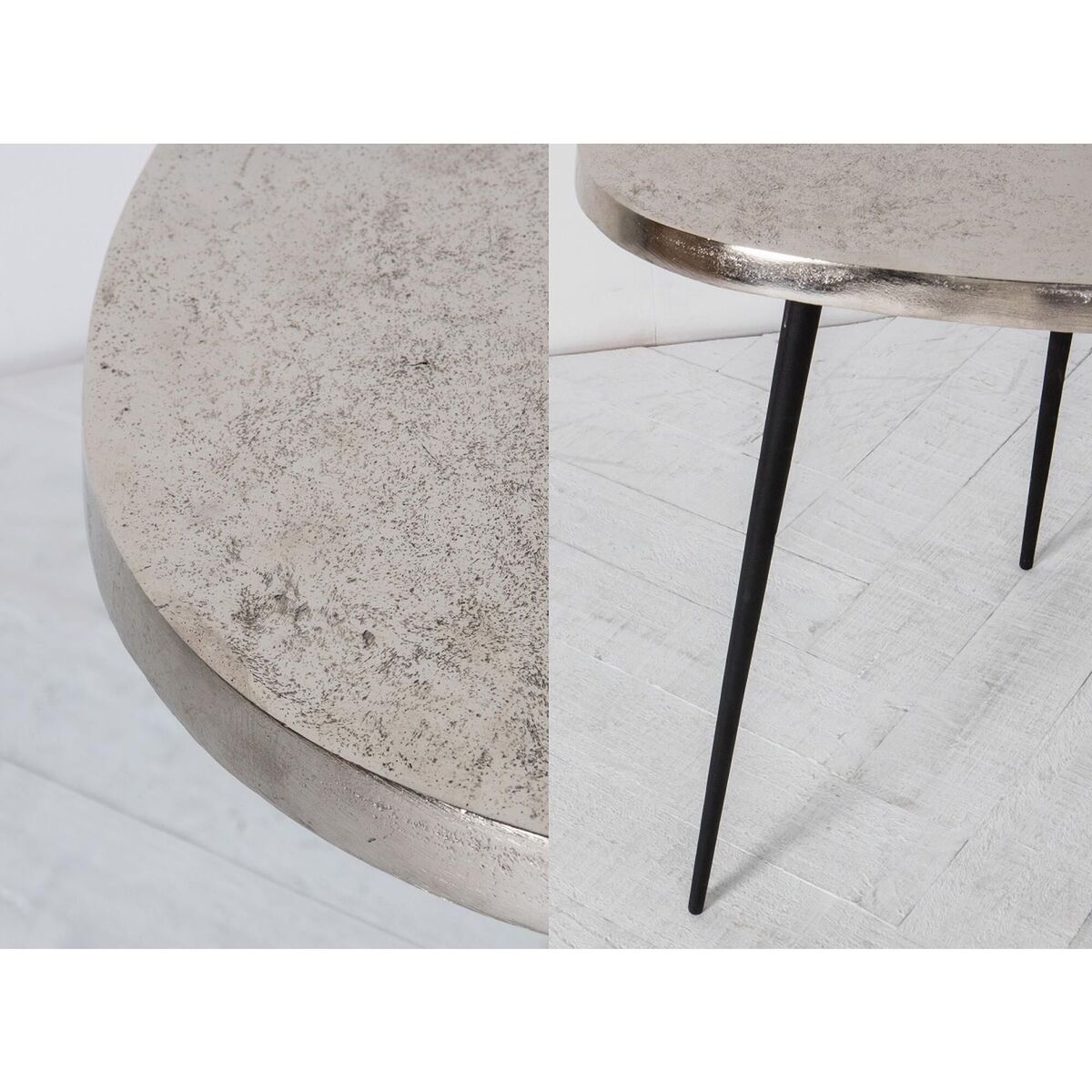 Liv Metallic Side Table, Large – image 4