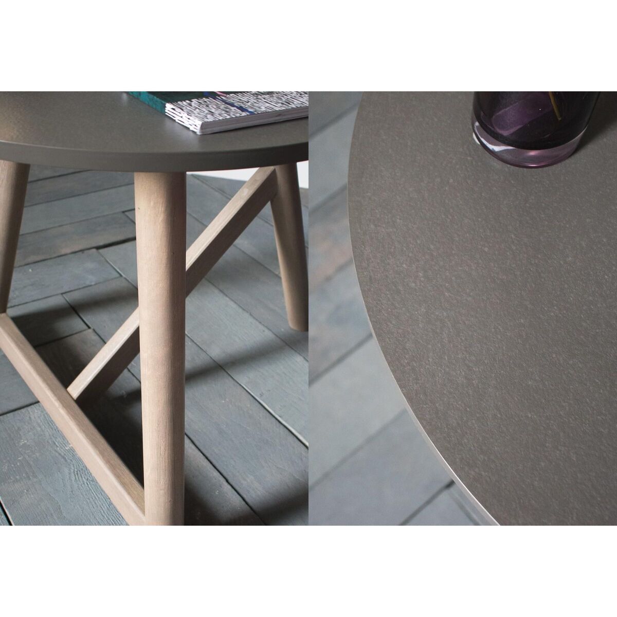Simon Side Table in Grey – image 3