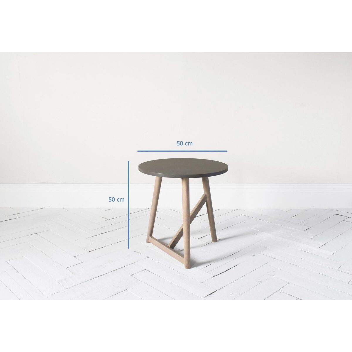 Simon Side Table in Grey – image 4