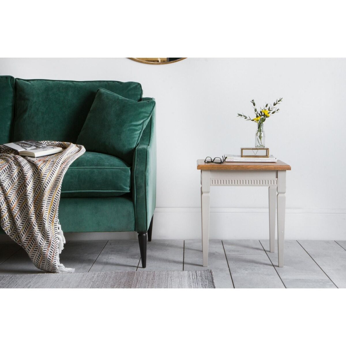Sienna Side Table in Ice Grey – image 3