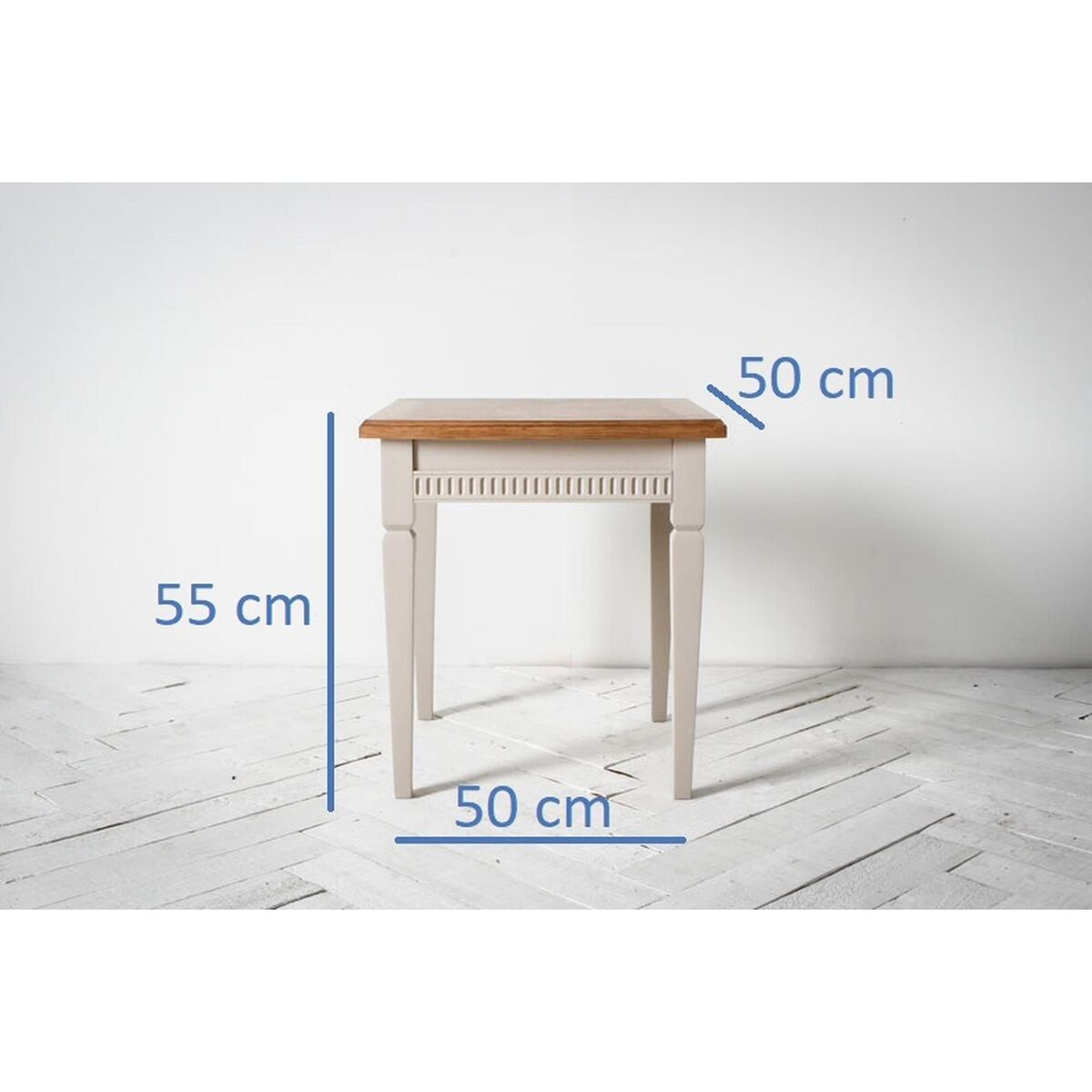Sienna Side Table in Ice Grey – image 5