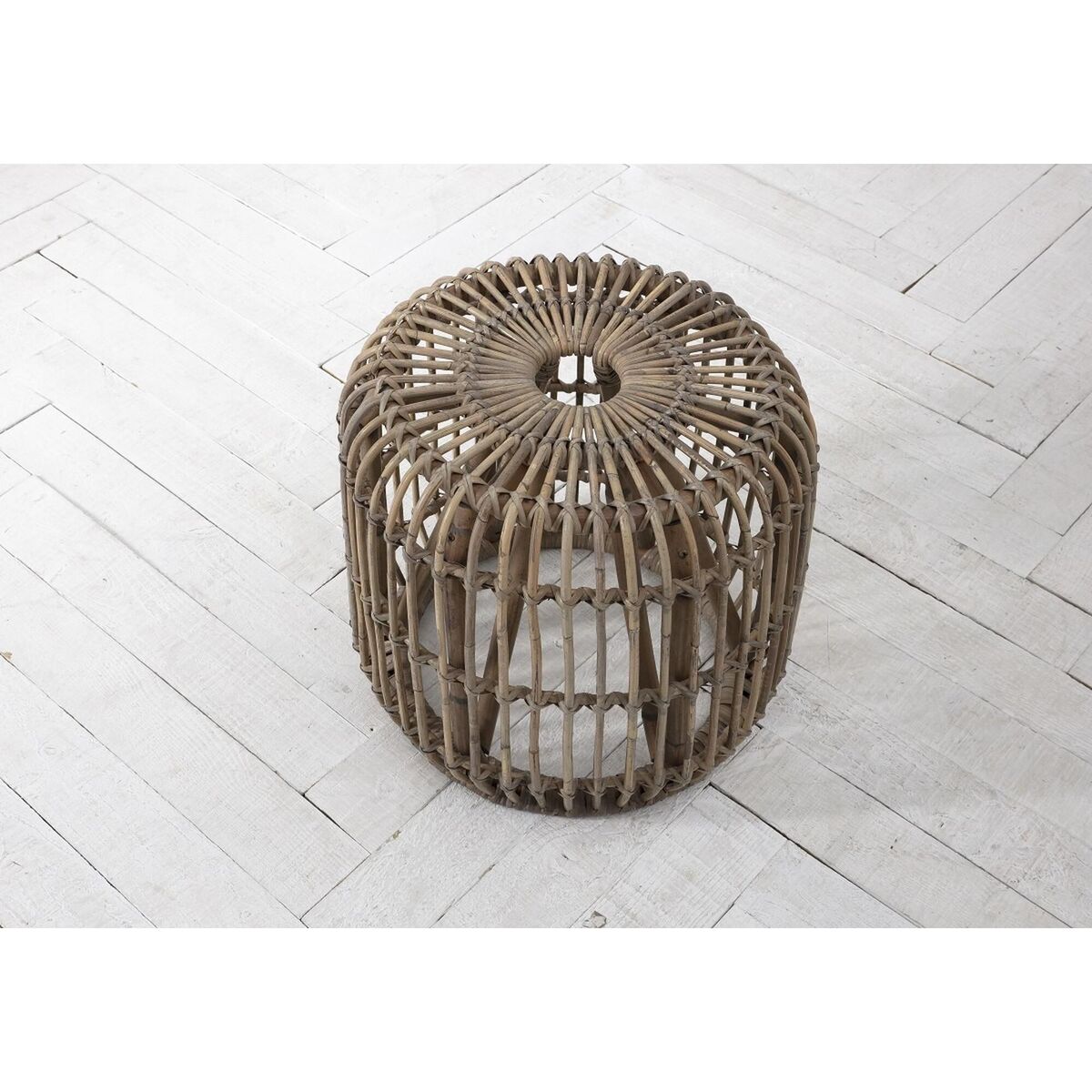 Kira Rattan Side Table, Large – image 3