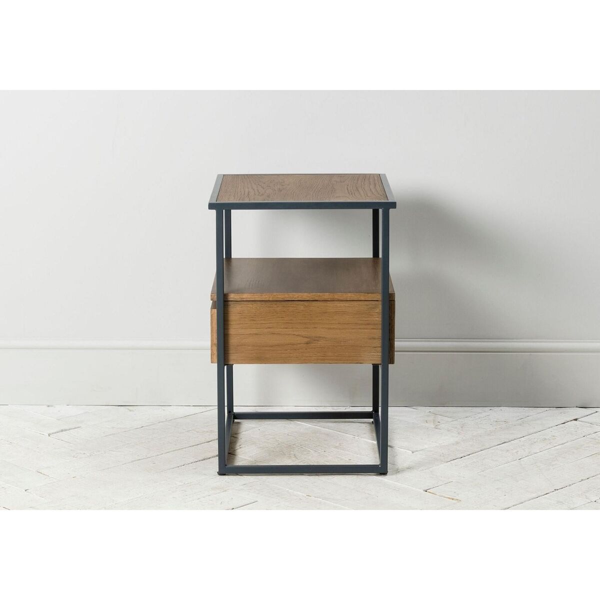 Reed Compact Side Table with a Smoked Finish – image 3