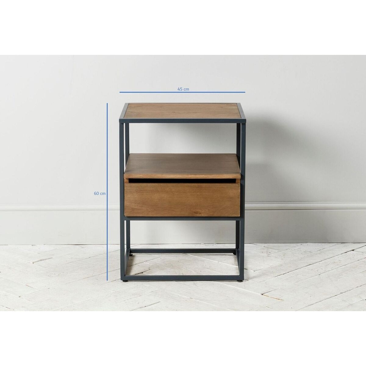 Reed Compact Side Table with a Smoked Finish – image 6