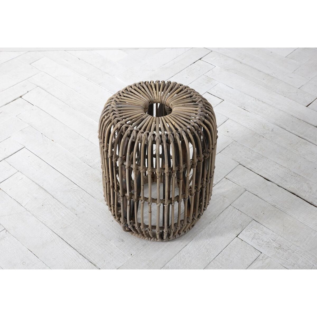 Kira Rattan Side Table, Small – image 3