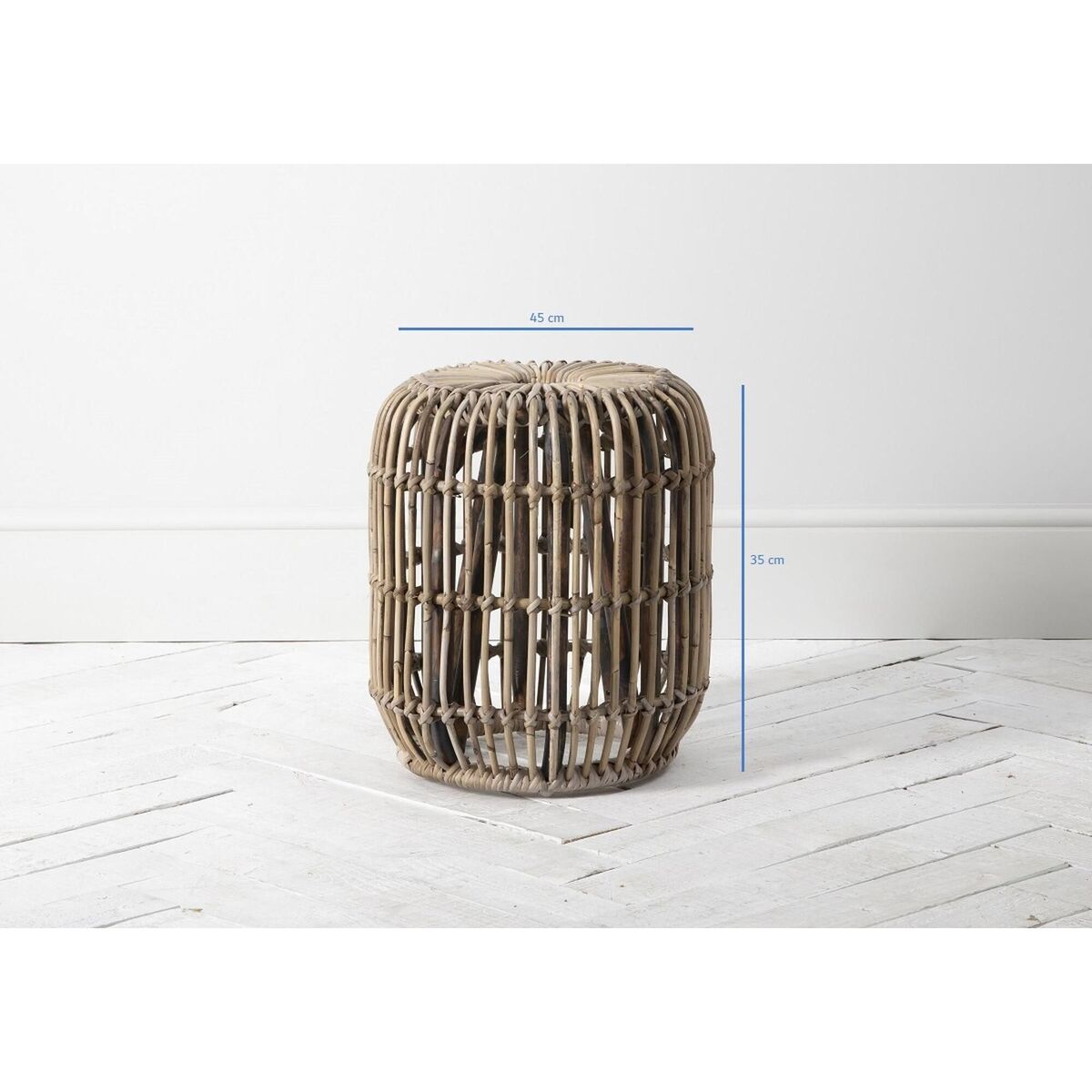 Kira Rattan Side Table, Small – image 5