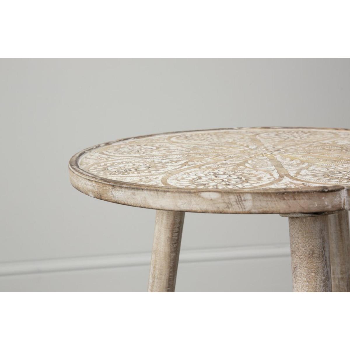 Payzac Patterned Side Table – image 3