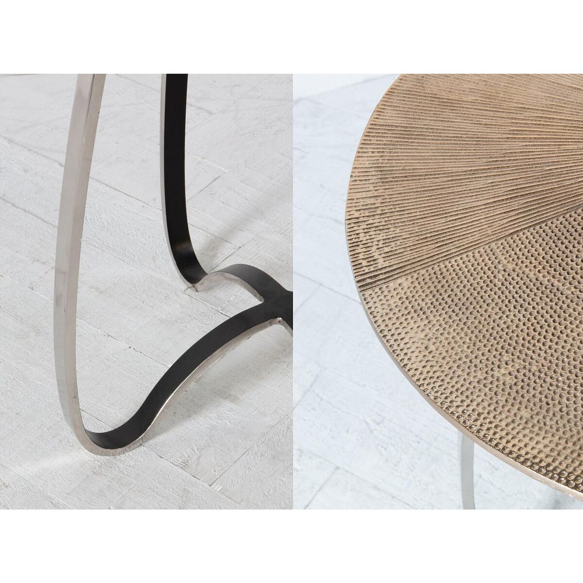 Reuben Metallic Side Table – image 3