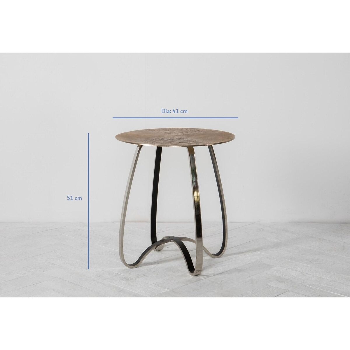 Reuben Metallic Side Table – image 4