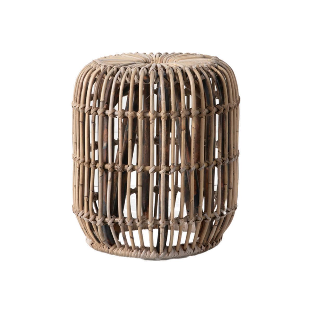 Kira Rattan Side Table – image 1