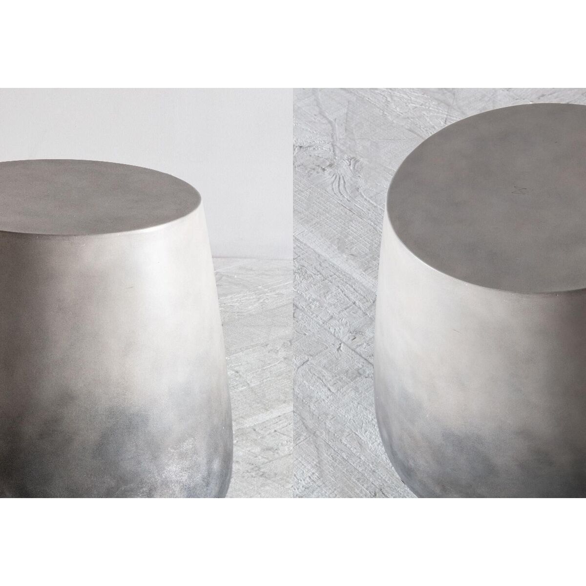 Dexter Concrete Side Table in Silver – image 3