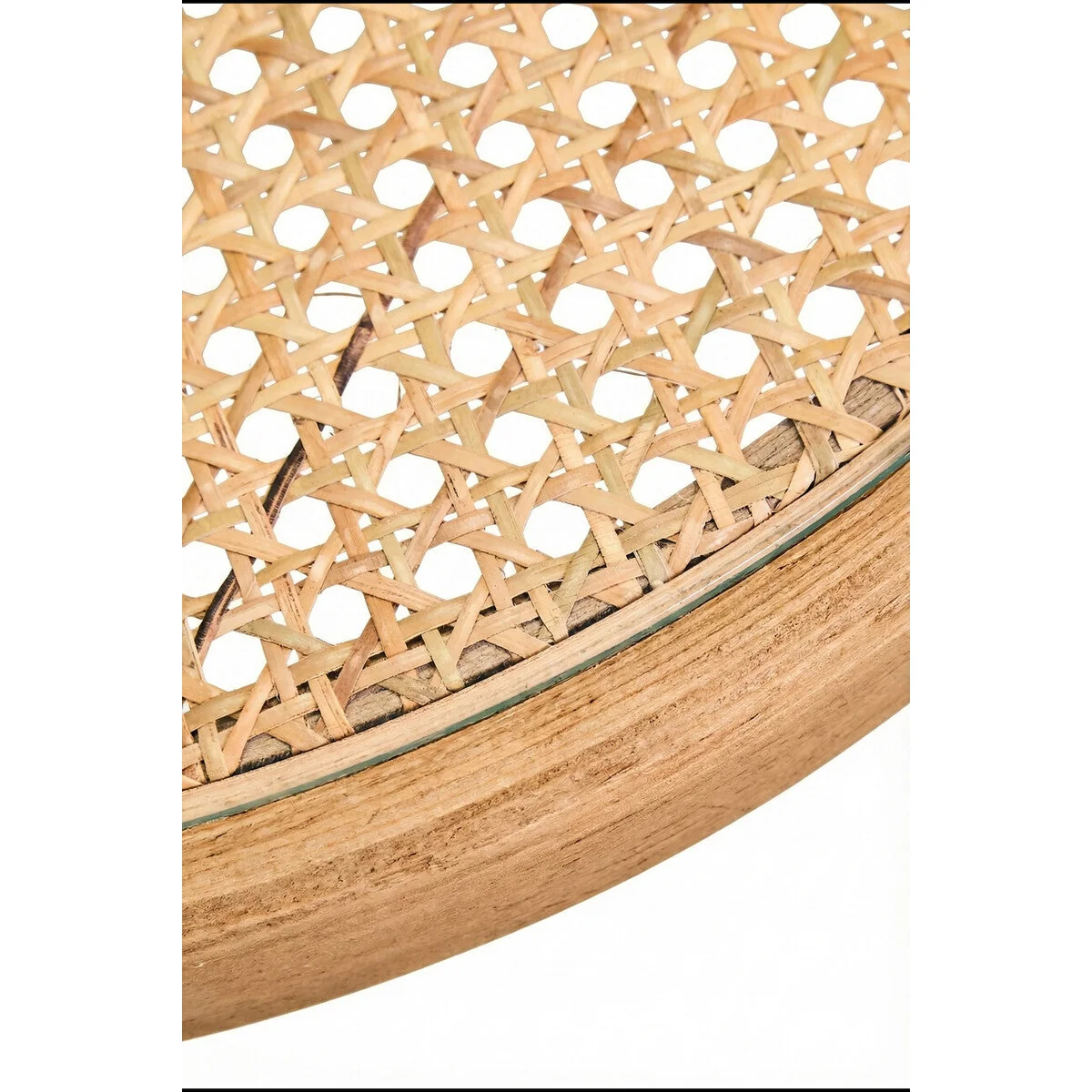 Cebu Natural Cane and Grey Wash Elm Wood Side Table – image 11