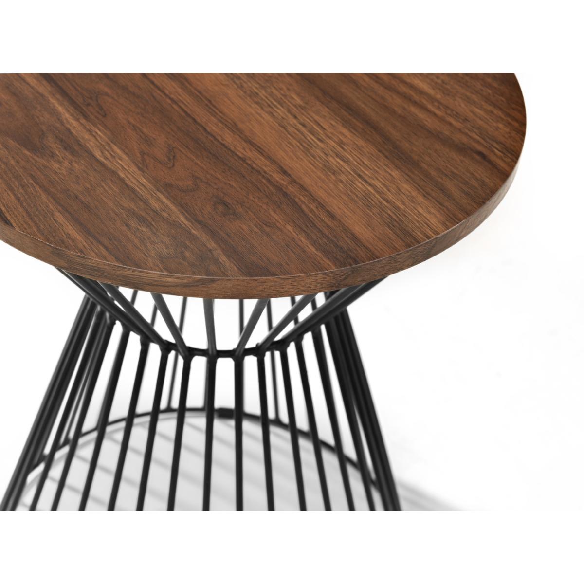 Jersey Wire Lamp Table - Euro Oak – image 8