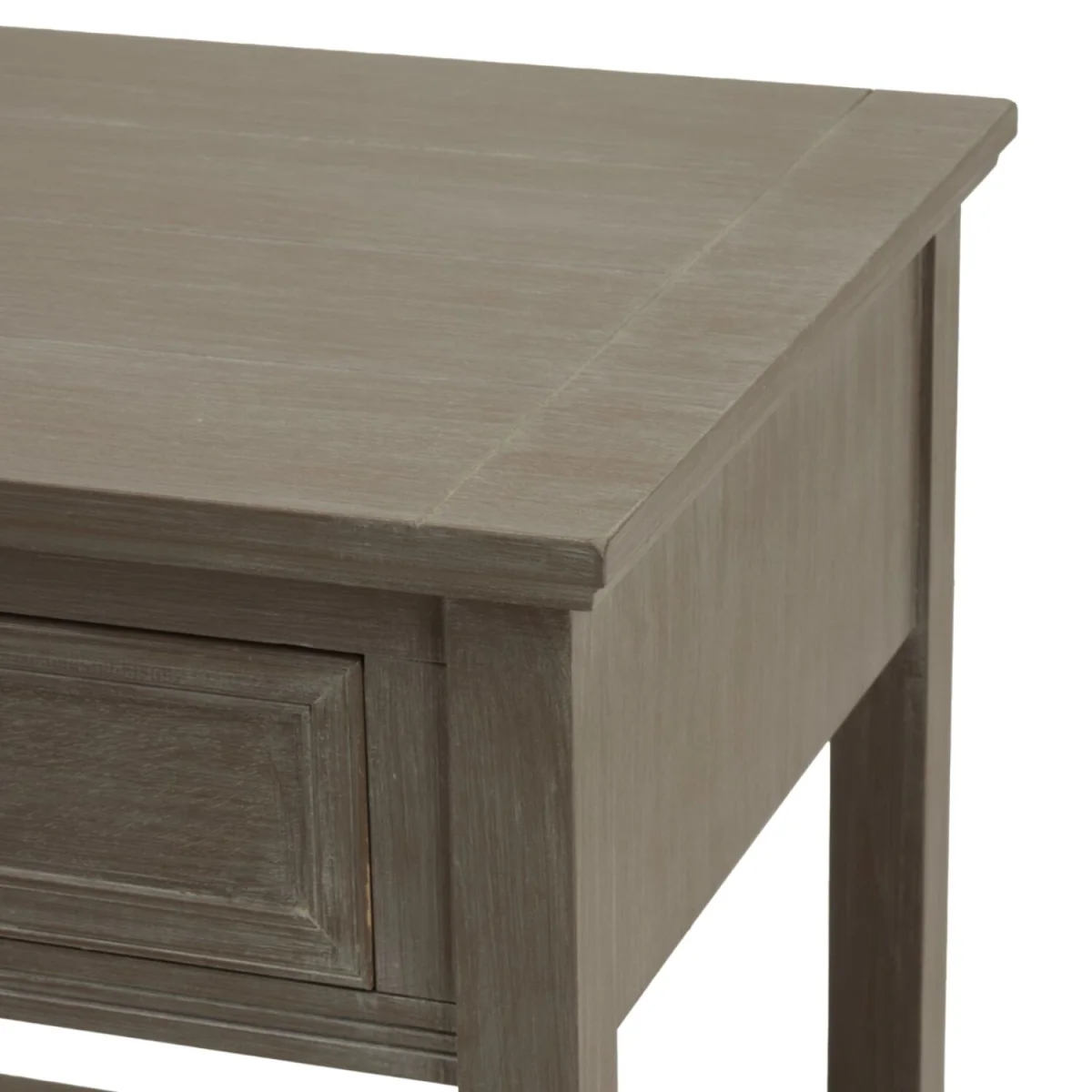 Laurelbrook 1 Drawer Wood Side Table with Bottom Shelf - Neutral – image 6