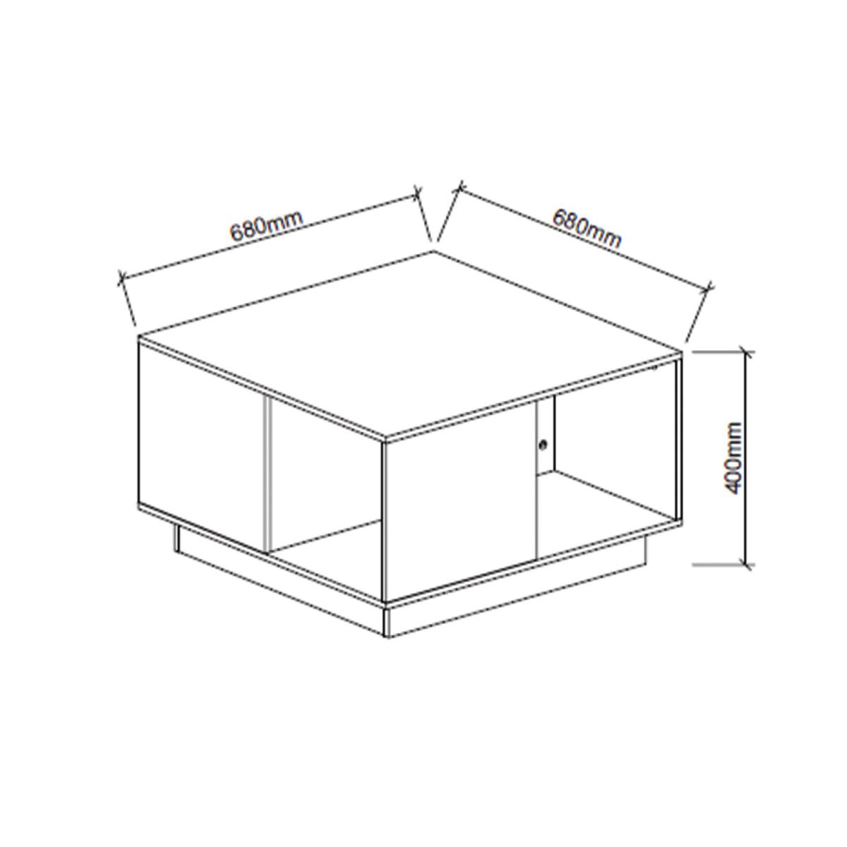 Hartley Storage Table - Light Grey – image 5