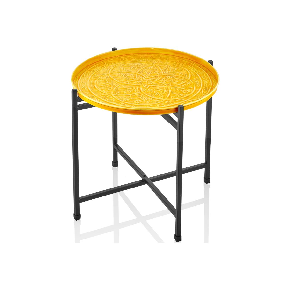 The Mia Duggal Series Side Table - Mustard Yellow – image 1