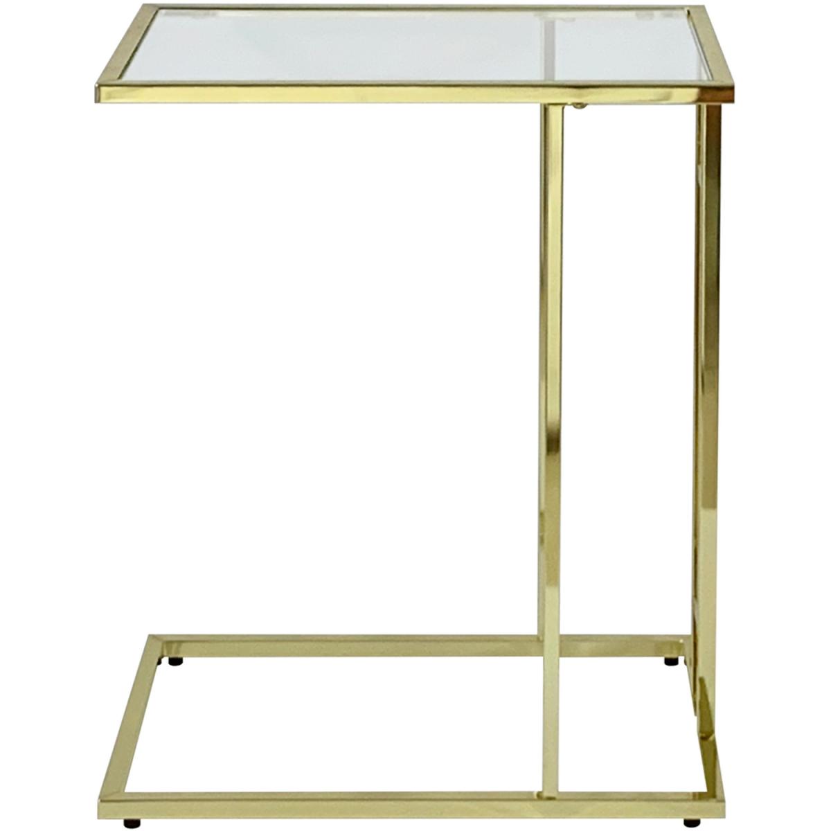Abby Side Sofa Table - Gold – image 5