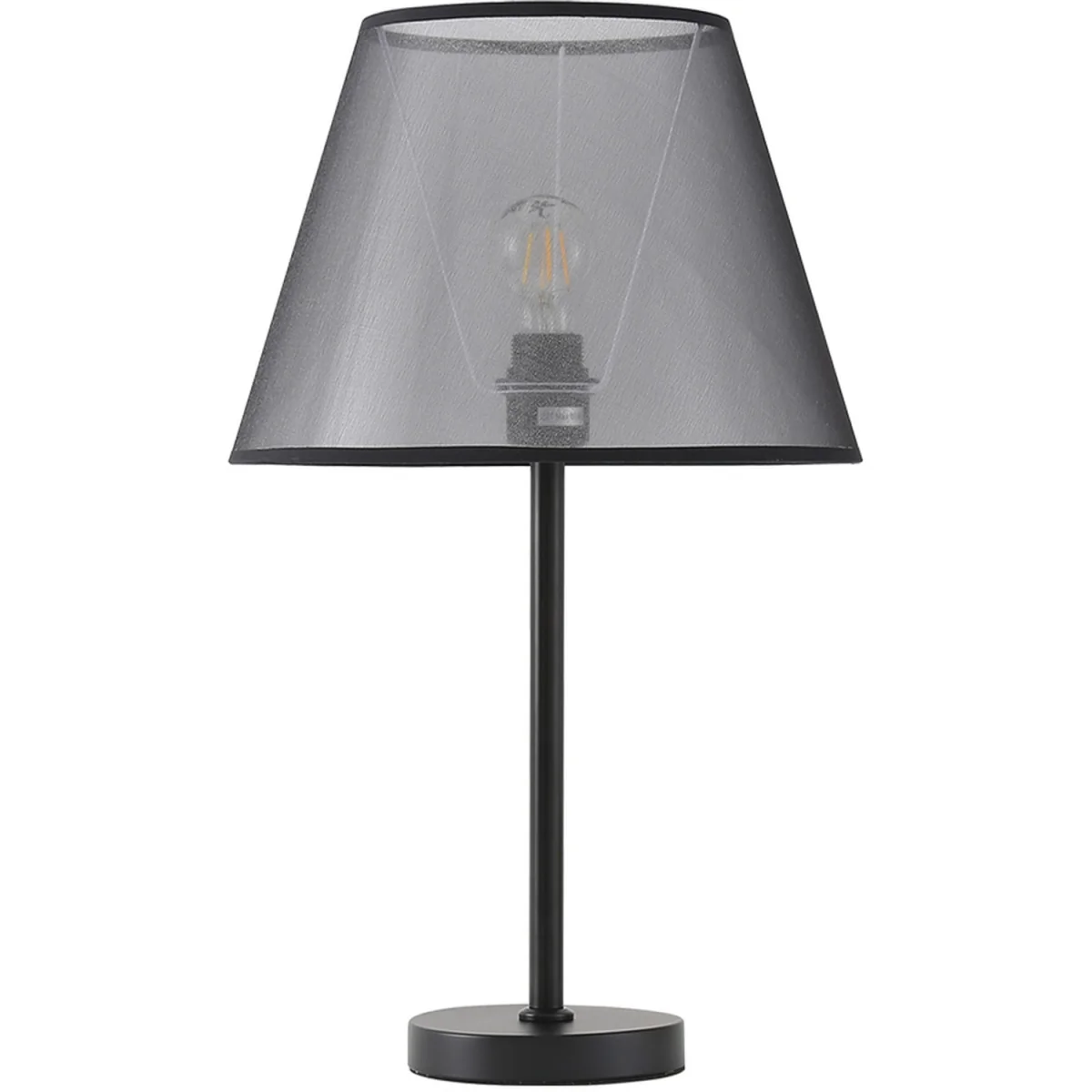 Modern Bedside Lamp Table Lamp - Black – image 4