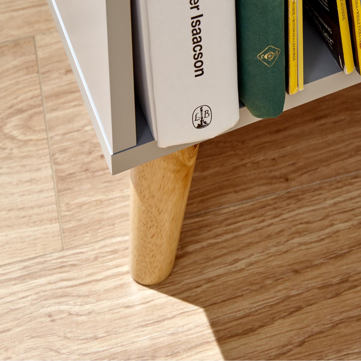 Delta Lamp Table - White/Grey Multi – image 2