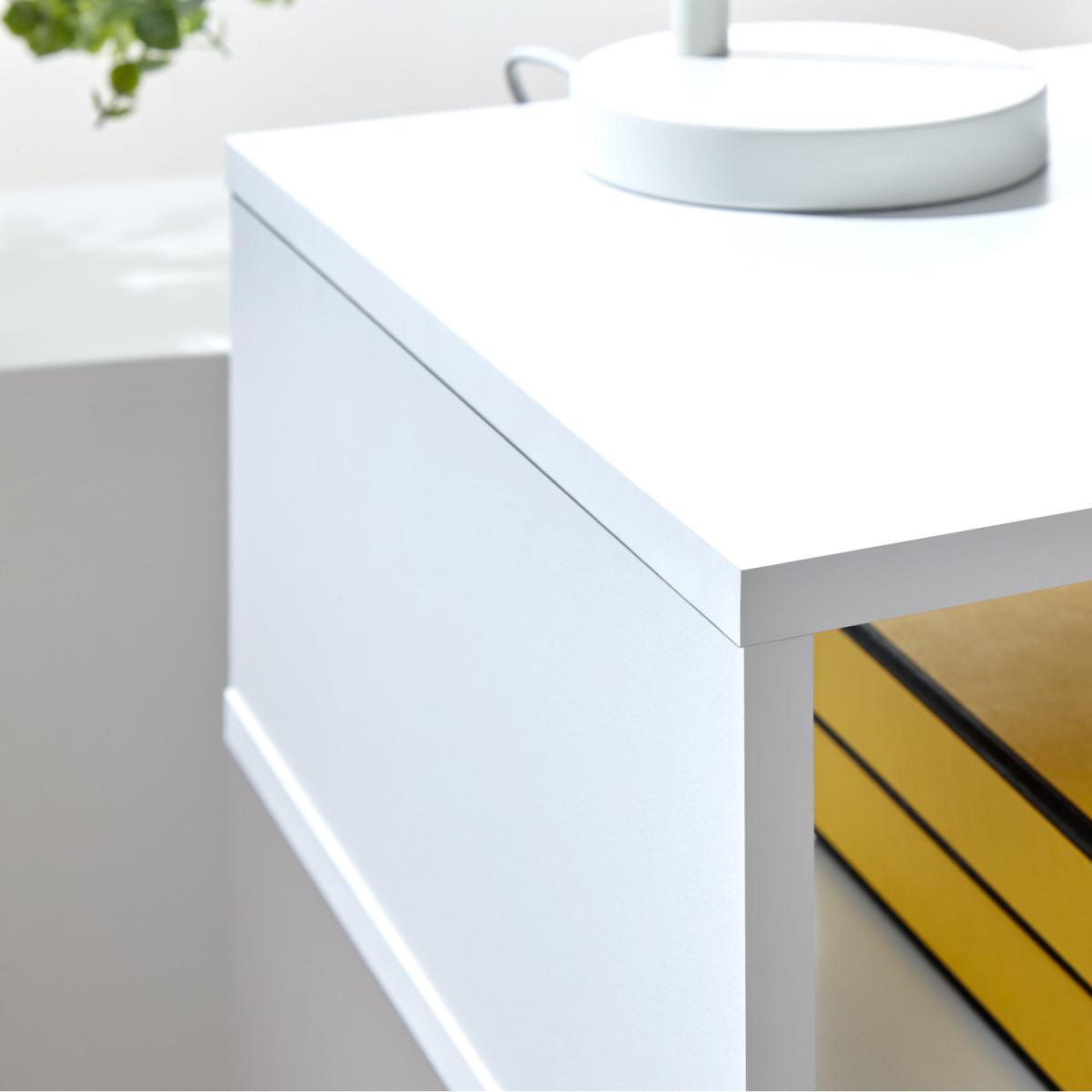 Delta Lamp Table - White/Grey Multi – image 3