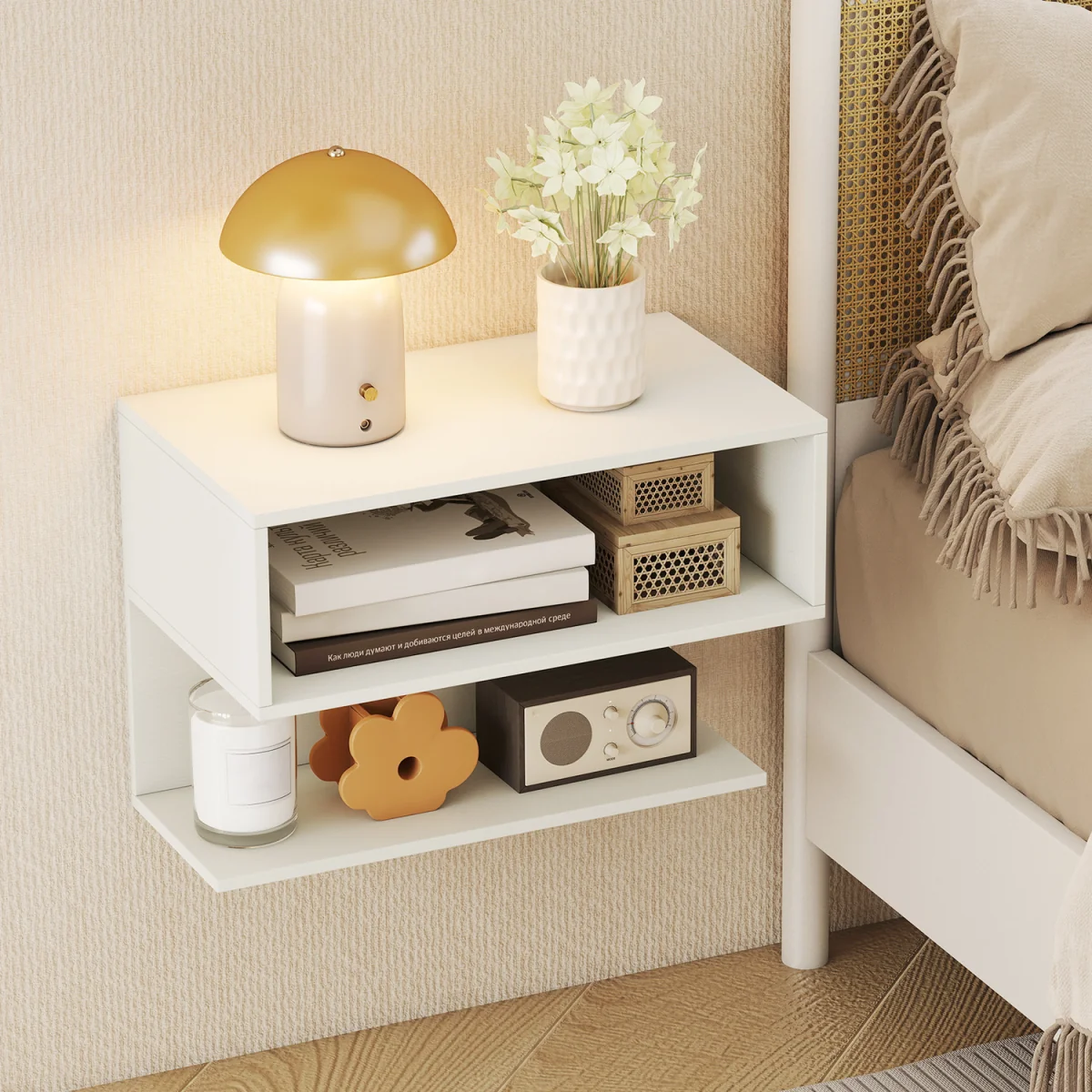 Set of 2 Small Hanging Side End Table – image 5