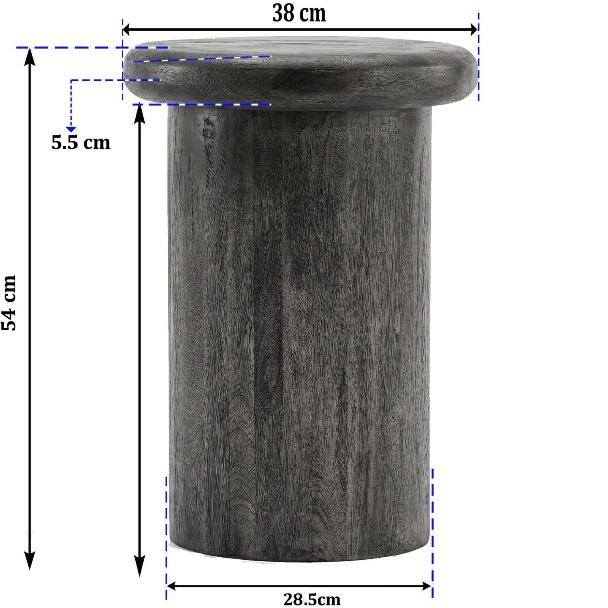 Regent Side Table - Grey – image 2