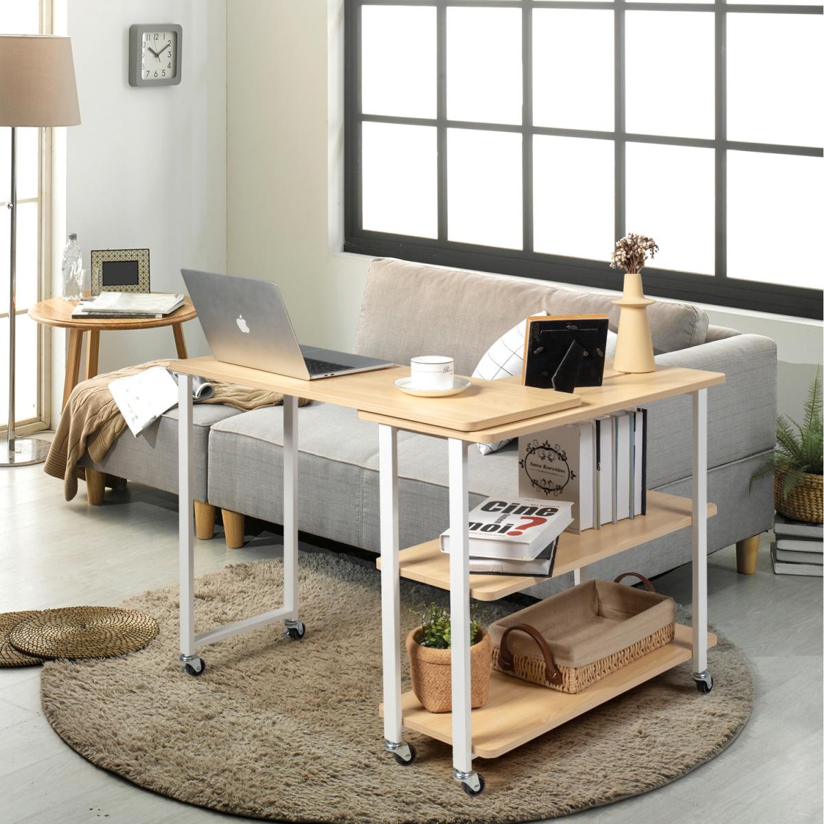 Rotating Side Table - Natural – image 2