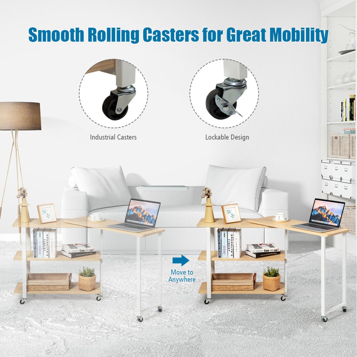 Rotating Side Table - Natural – image 4