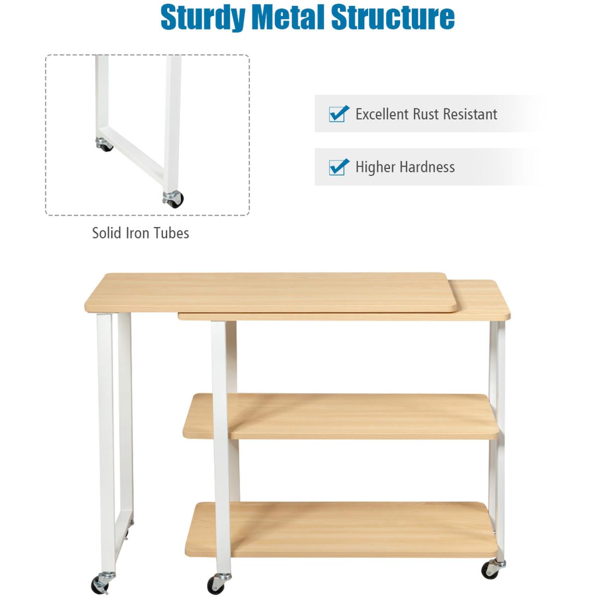 Rotating Side Table - Natural – image 6