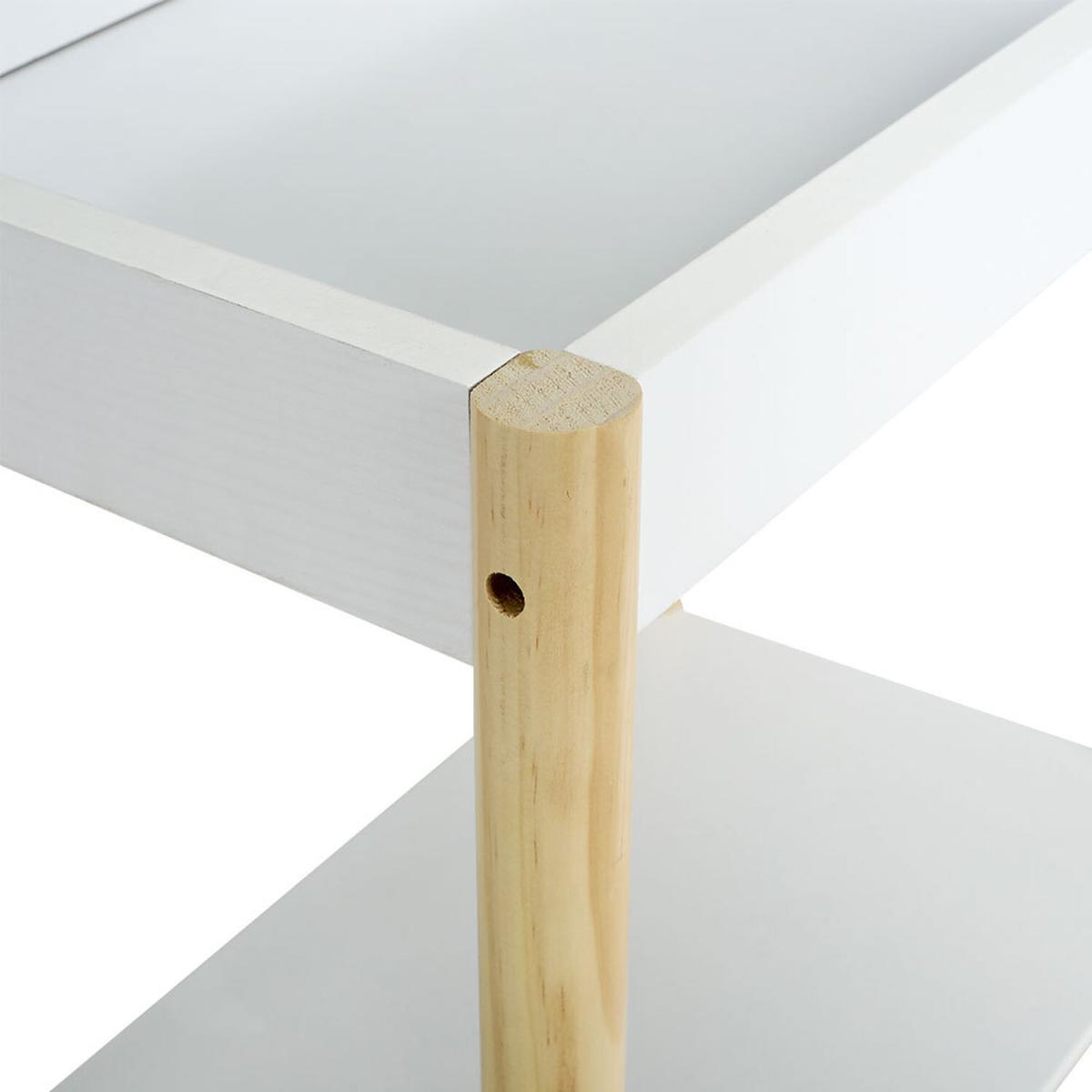 Rectangle Side Table   - White – image 4