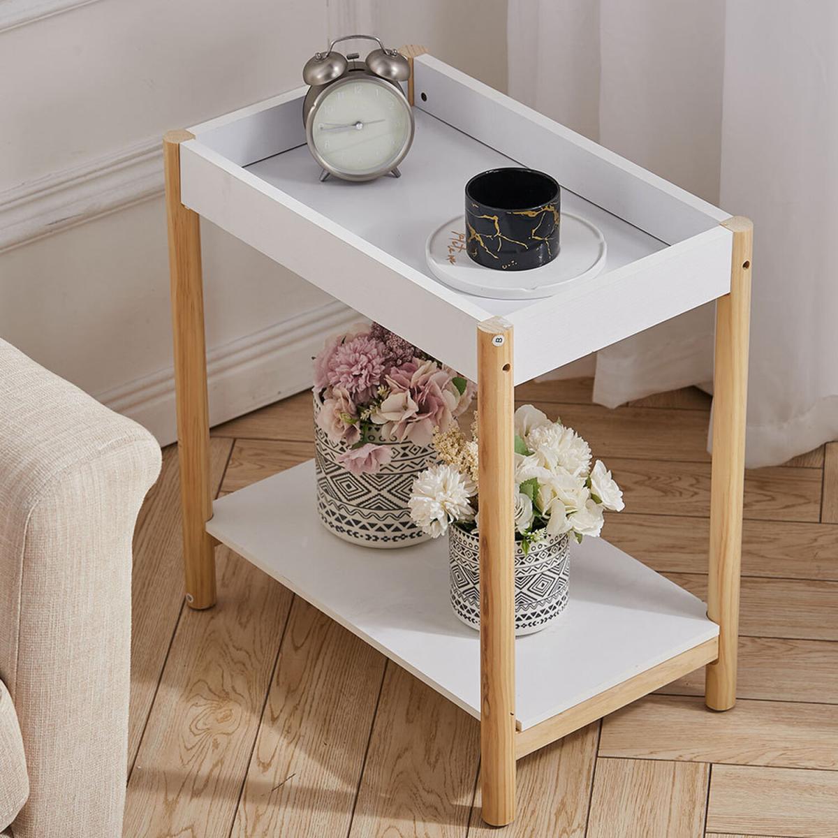 Rectangle Side Table   - White – image 9