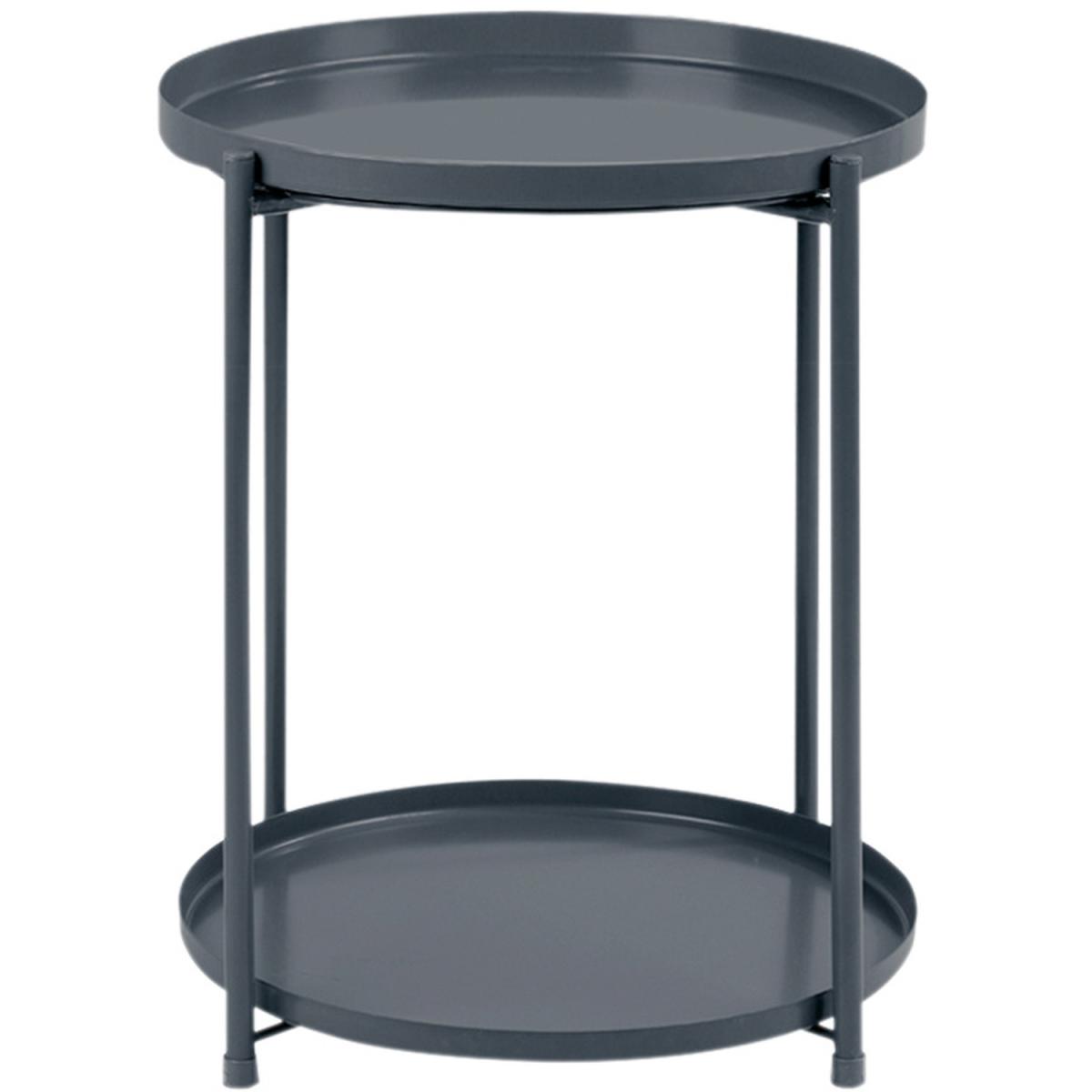 Small Round Coffee Table - Grey / 5.4kg – image 5