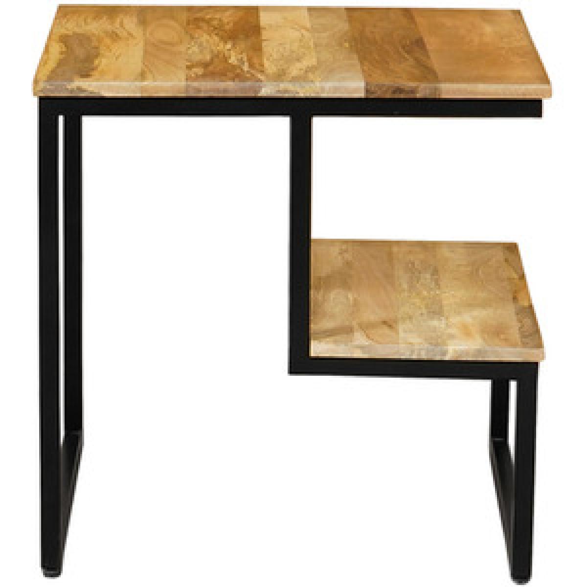 Ravi Side Table - Mango Light Finish – image 2