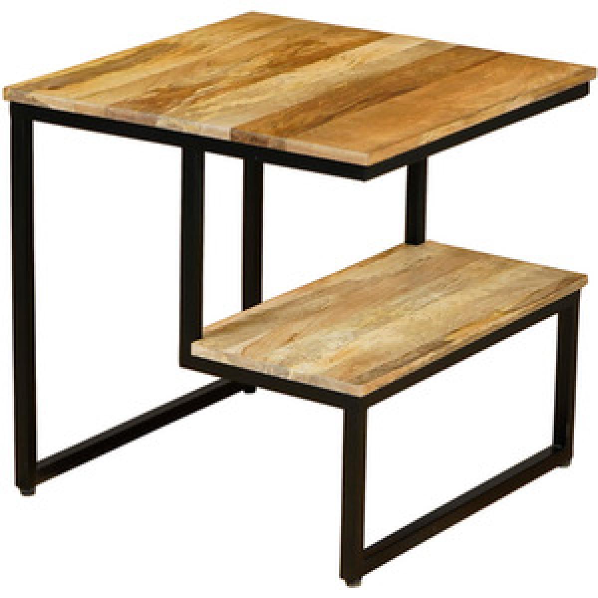 Ravi Side Table - Mango Light Finish – image 4