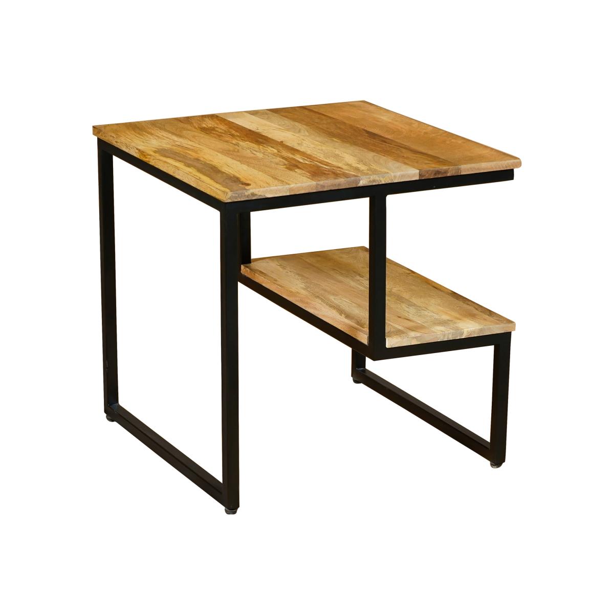 Ravi Side Table - Mango Light Finish – image 1