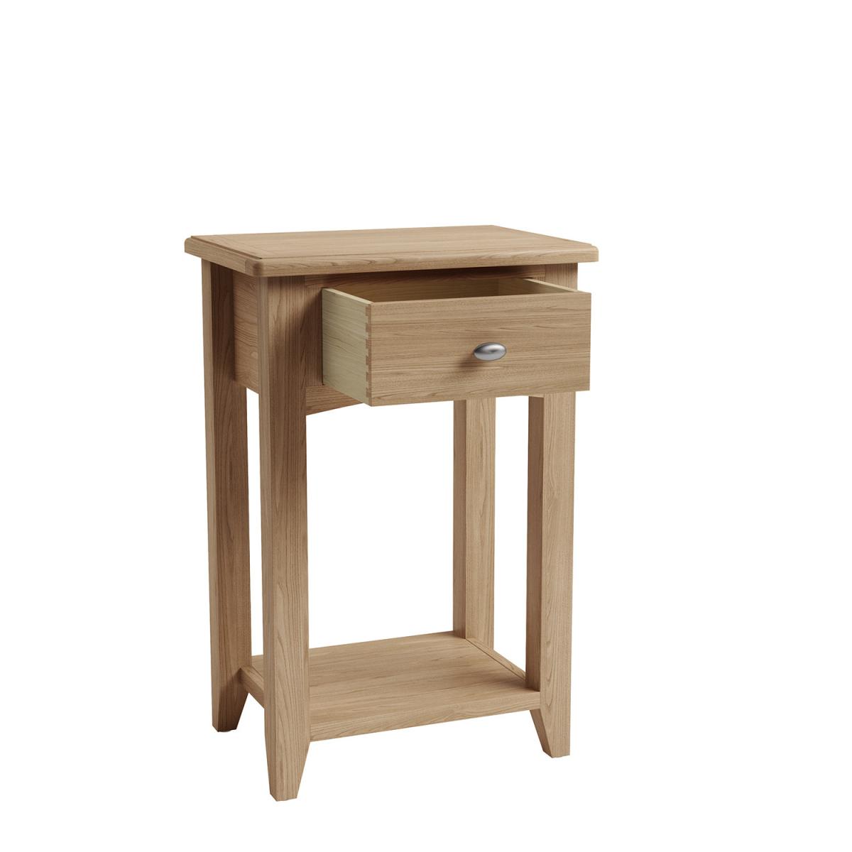 Ashford Telephone Table - Light Oak – image 3